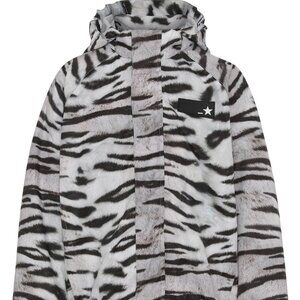 Molo Waiton Lightweight Rain Jacket – Tiger White – Size 122/128 Size 6-8